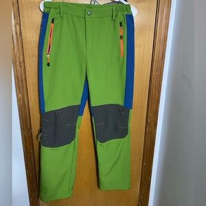 Jessie Kidden Kids Waterproof Hiking Ski Snow Elastic Waist Warm Insulated Pants